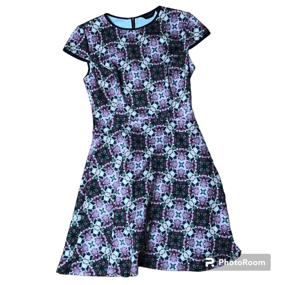 Ted baker dress with zipper